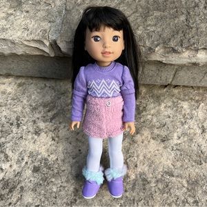 American Girl WellieWishes Gwynn Tan Doll Girl of the Year 2022 Collection